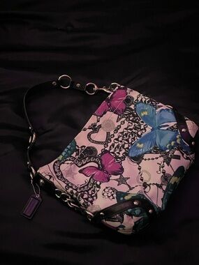 Coach Limited Edition Carly Butterfly Shoulder Bag